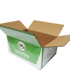 Thùng carton 5 lớp 39x29x19cm in flexo, cán màng ngoài CM1